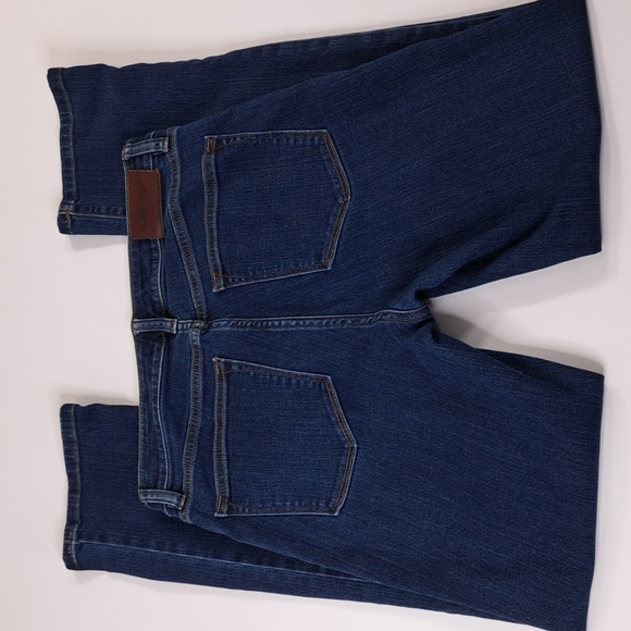 Lauren Ralph Lauren Modern Straight Curvy Blue Jeans Size 4 - Picture 9 of 17